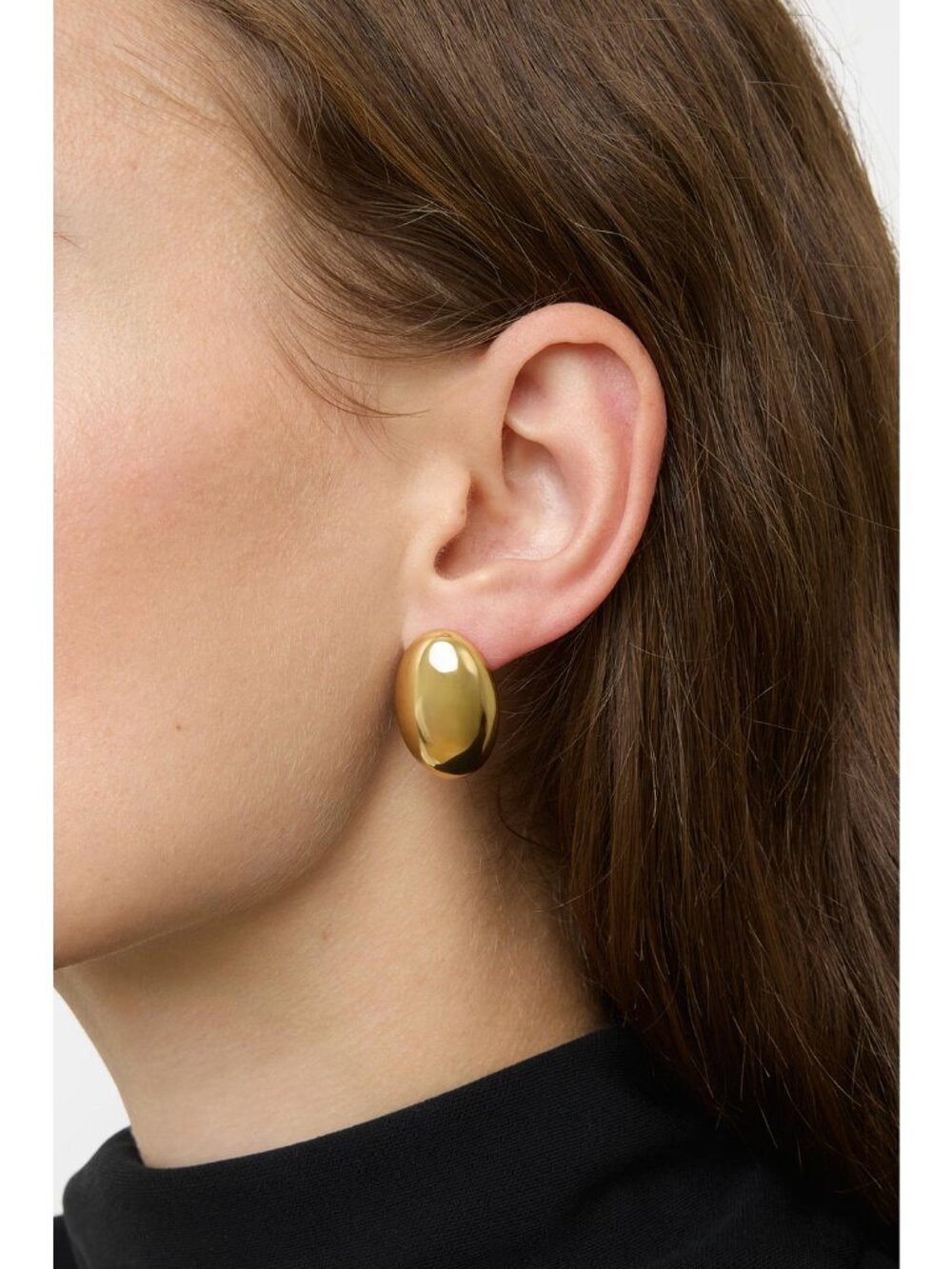 Lie Studio The Camille Earrings 18k Gold Plated